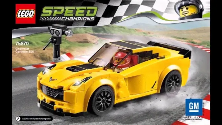 LEGO SPEED CHAMPIONS 75870 Chevrolet Corvette Z06 Instructions