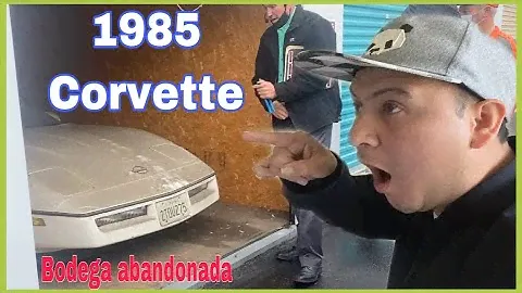 CORVETTE 😱 12 AÑOS GUARDADO EN BODEGA ABANDONADA!!!