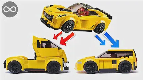 LEGO Corvette set 75870 alternate build models