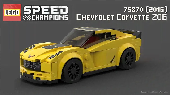 LEGO Speed Champions 75870 Chevrolet Corvette Z06