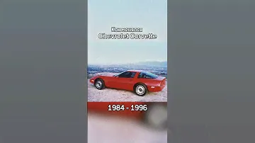 Эволюция Chevrolet Corvette