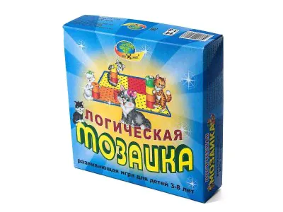 Игра развивающая Корвет, Логическая мозаика-0