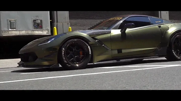 Wide body C7 Corvette | @Inmotion.video | 4k |