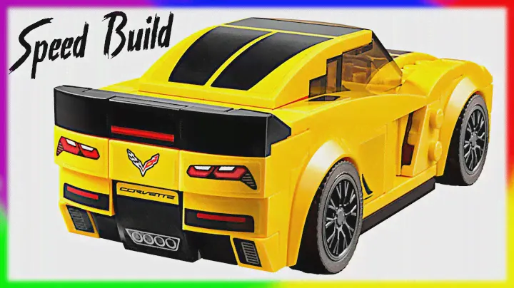 Speed Build LEGO 75870 Chevrolet Corvette Z06 Speed Champions