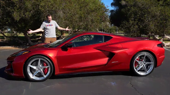 Полный обзор Chevy Corvette E-Ray 2024  года: Вождение гибридного Corvette