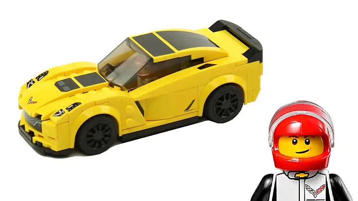 Lego® Super Smooth Stop Motion Build - Chevrolet Corvette Z06 (75870)