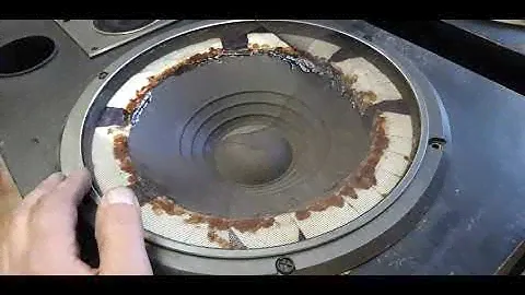 Колонки Корвет 150ас-001 до реставрации.