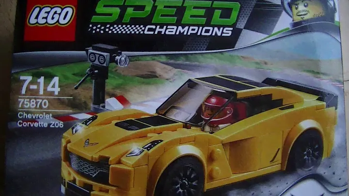 LEGO UNBOXING car 75870 Chevrolet Corvette Z06