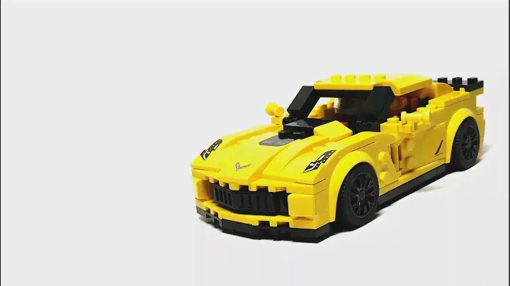LEGO Speed Champions 75870: Chevrolet Corvette Z06 (MOC)